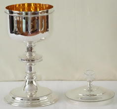 English sterling silver Ciborium